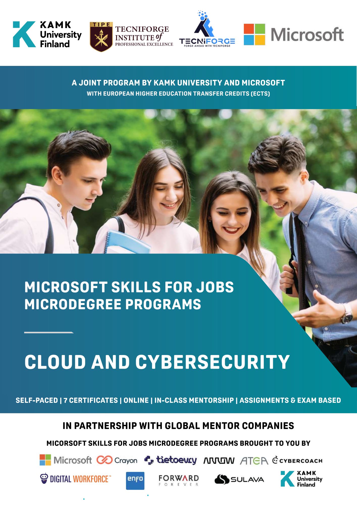 Cloud and Cyber Security (MicroSoft Skills for Job Micro Degree Programs) 